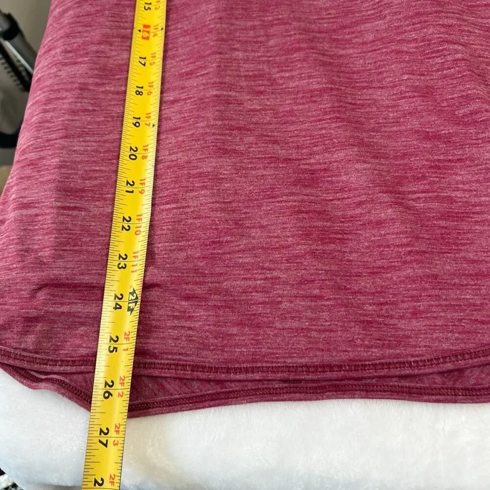 Lululemon Heather Red Racerback Tank 4 Women